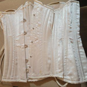 Crepe Suzette Steel boned corset